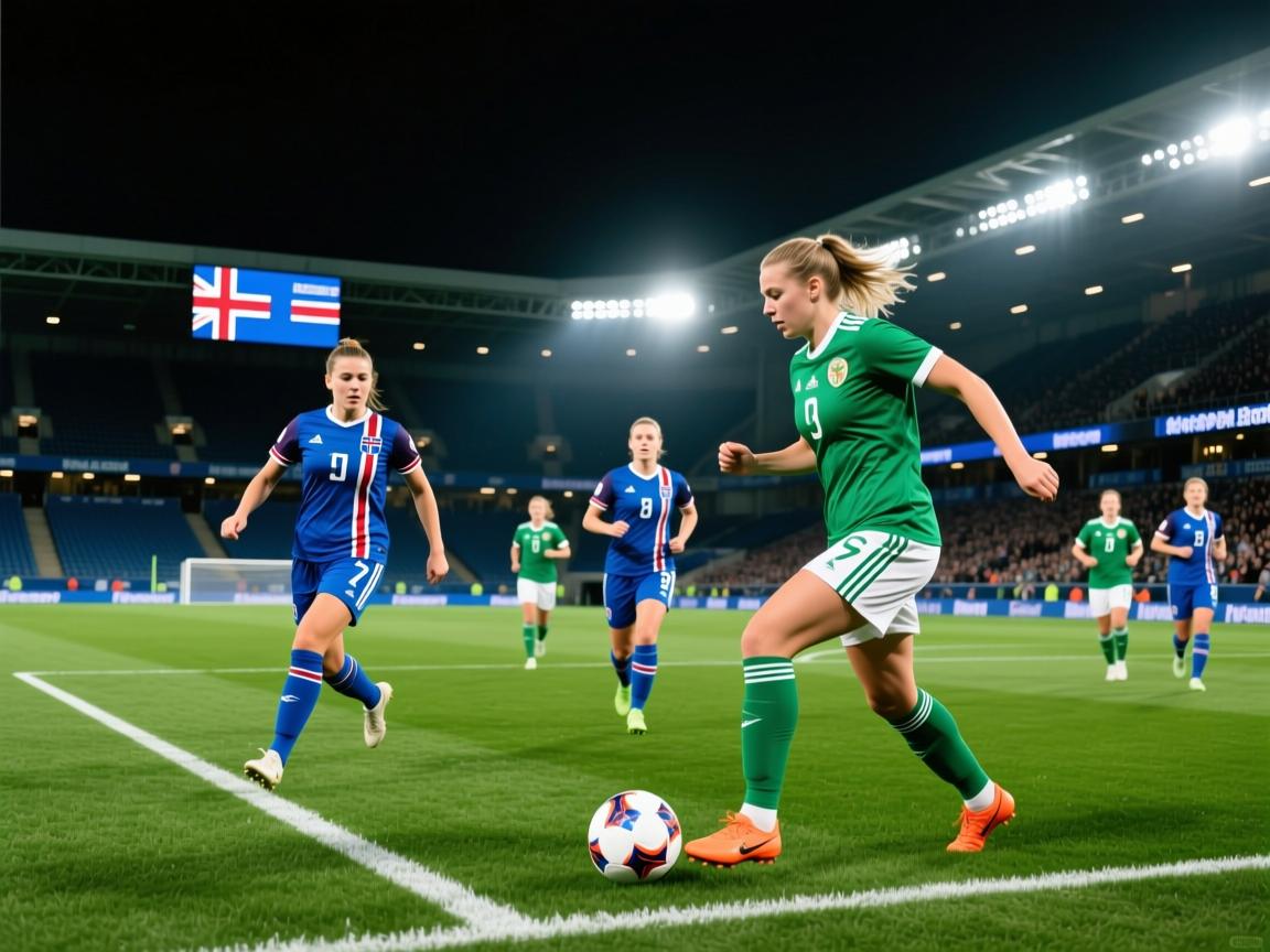冰岛女足战胜爱尔兰，昂首晋级小组赛——北境雄心照亮欧洲绿茵